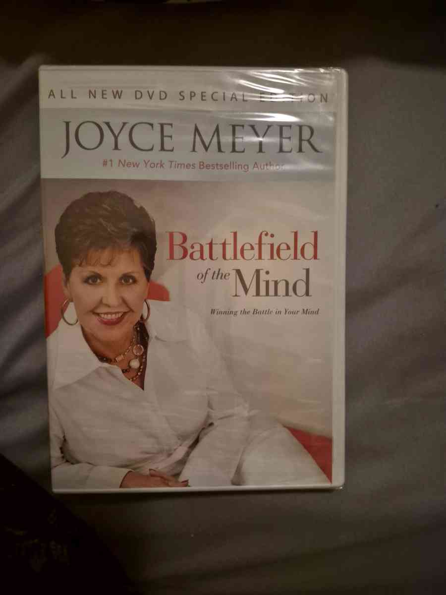 BRAND NEW SEALED Battlefield Of The Mind Joyce Meyer DVD