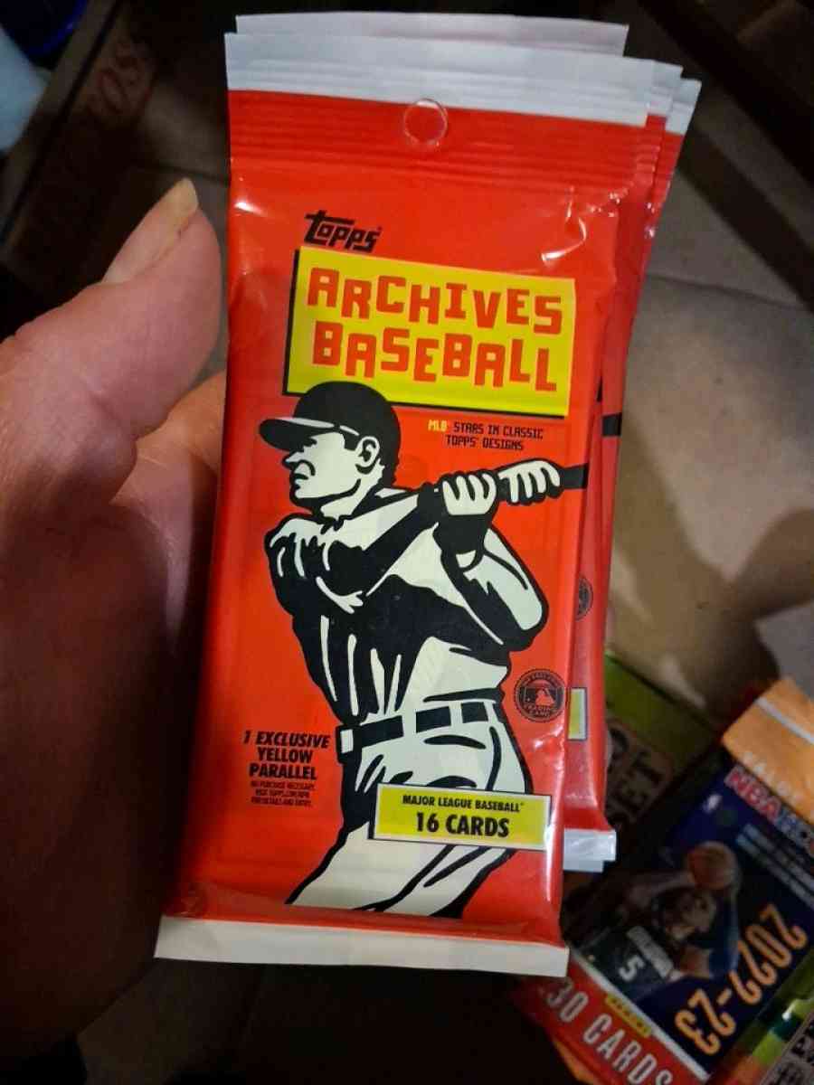 sports cards packs