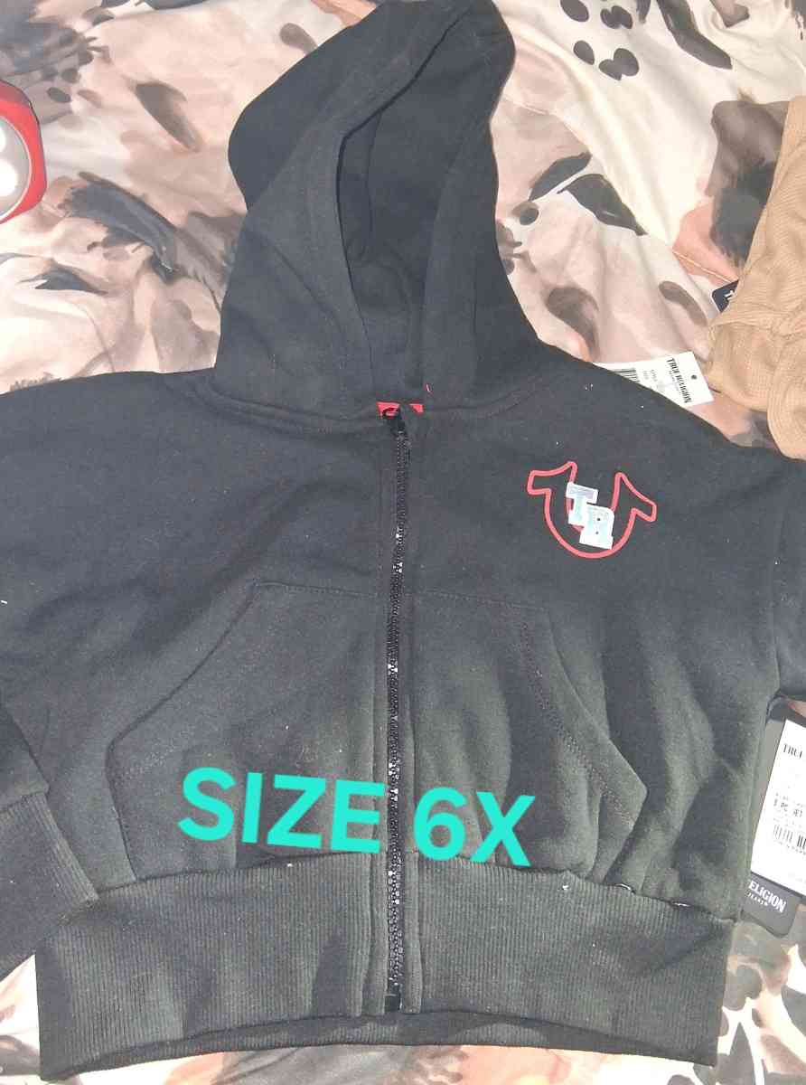 NEW WITH TAGS True religion girls size 6 and 7