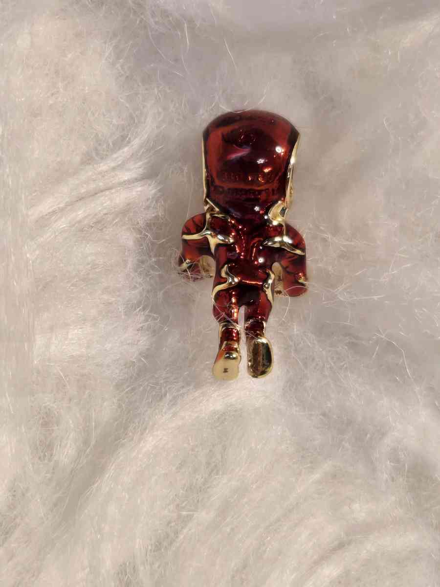 Marvel The Avengers Iron Man Charm 14k gold plating Pandora