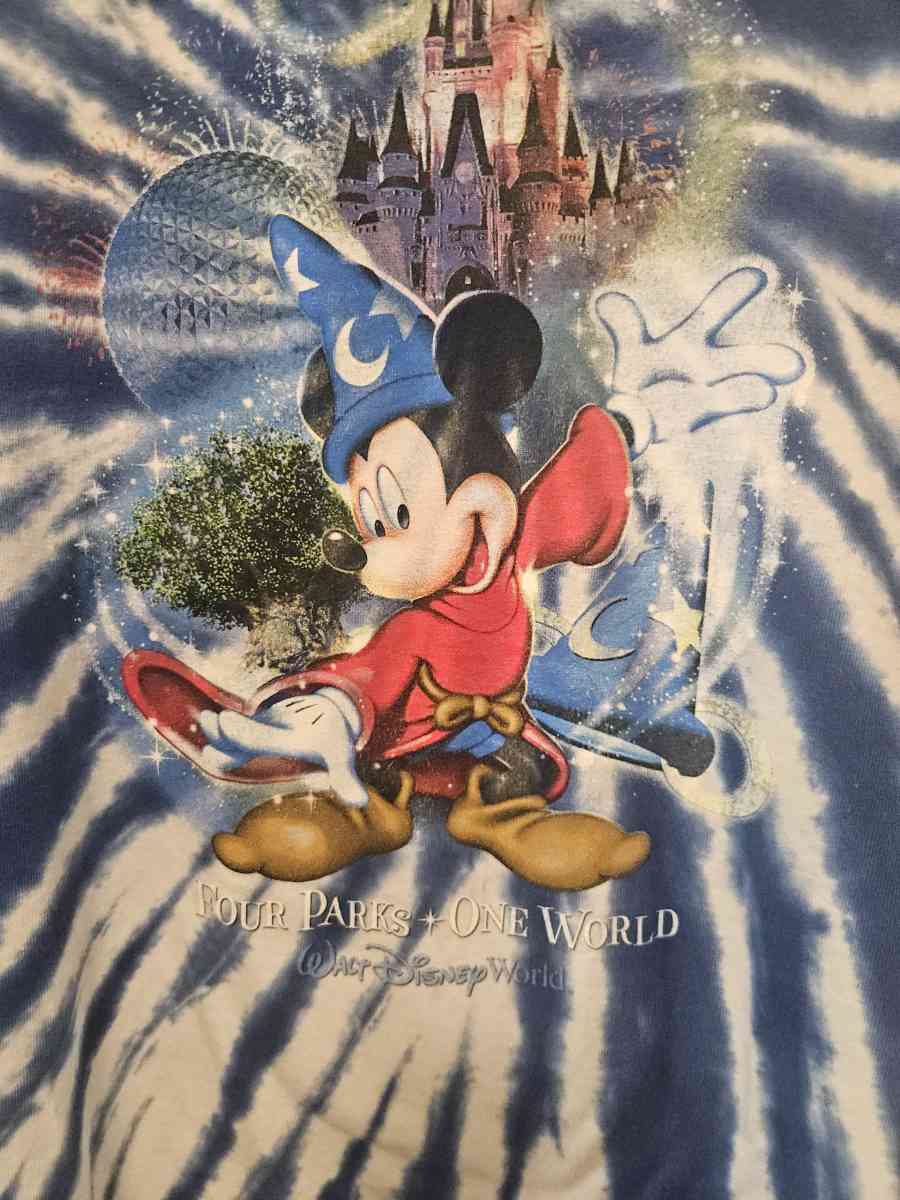 VTG Walt Disney World Tie Dye Tshirt