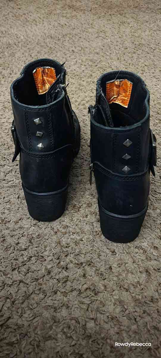 womens 7 and a half harley boots