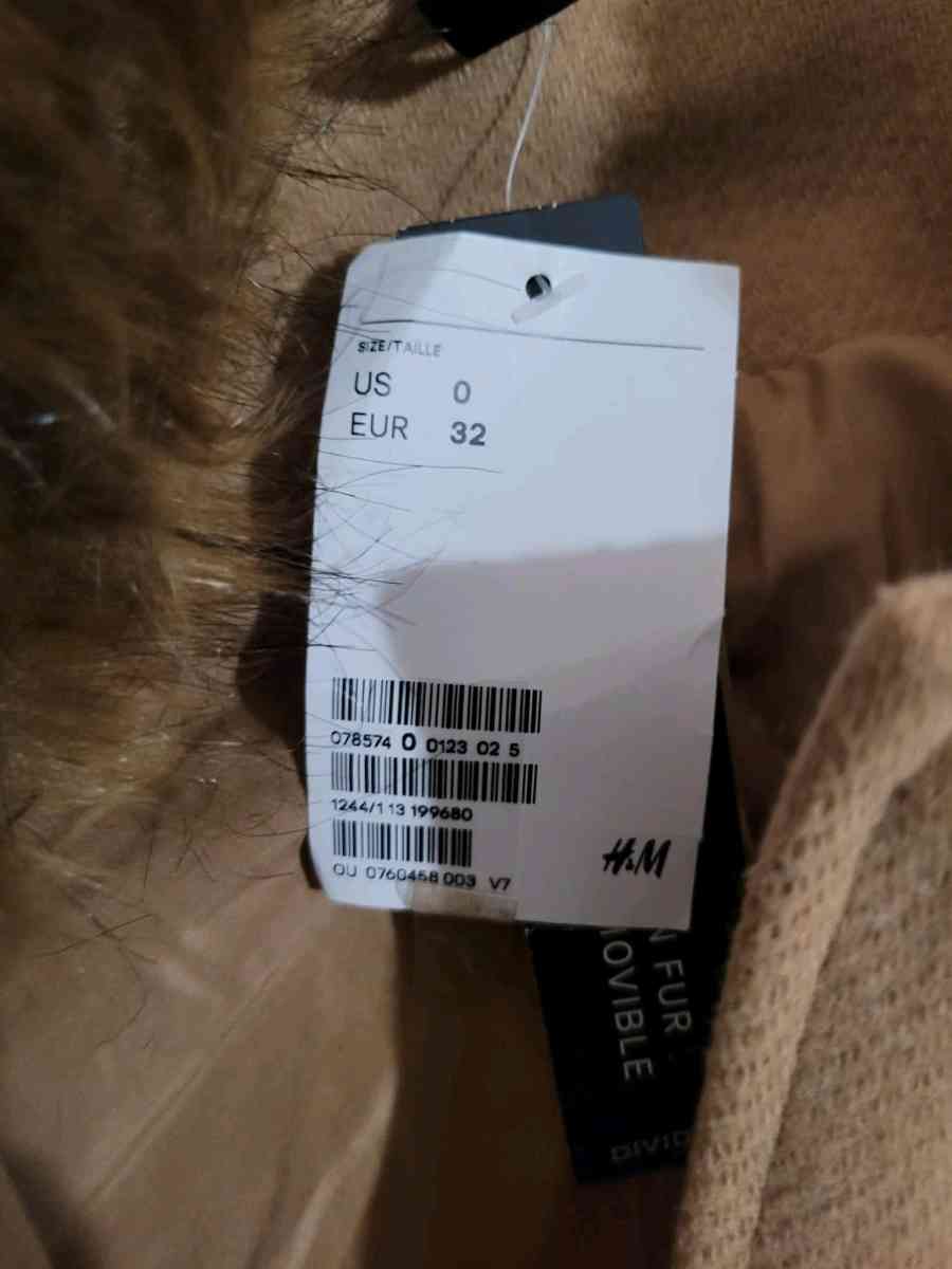 ladies wool coat with faux fur hood