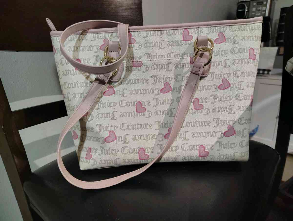 cute Valentines day juicy couture tote bag - Alamo, Texas - FleaMarketBay