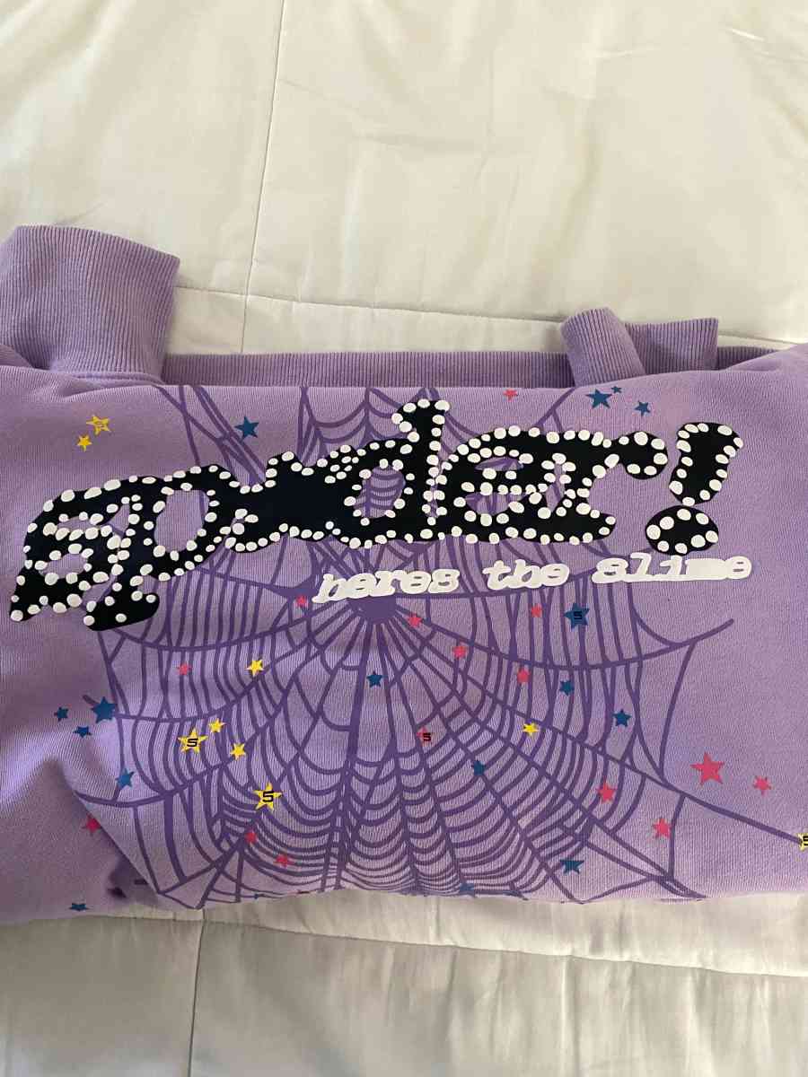 Purple Sp5der Hoodie