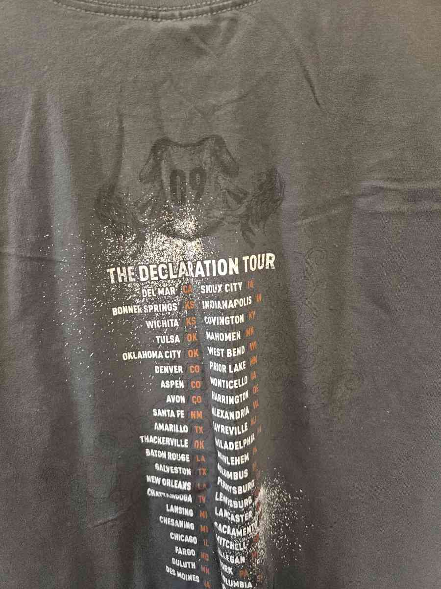 Vtg David Cook Concert Tshirt