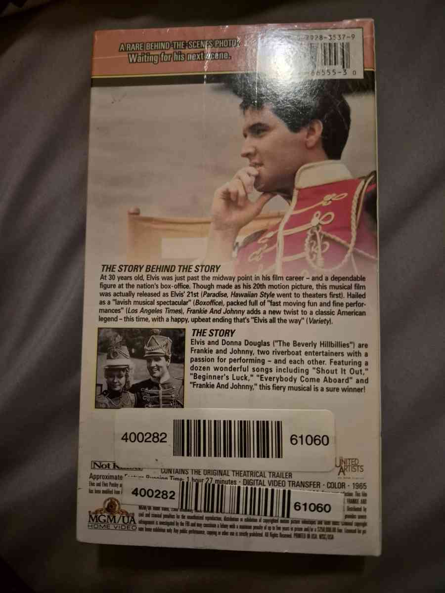 BRAND NEW SEALED Frankie And Johnny VHS