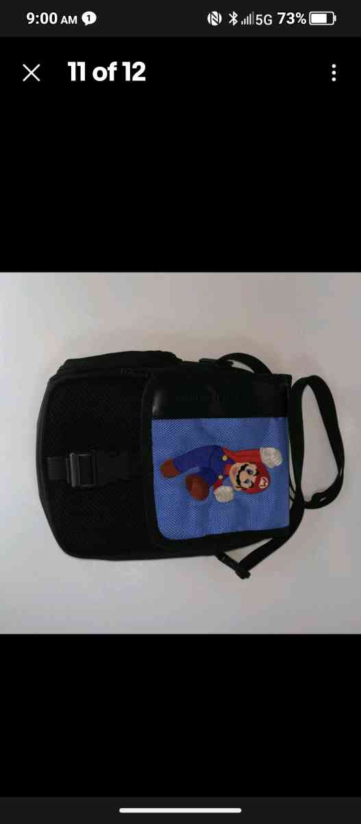 super Mario back pack