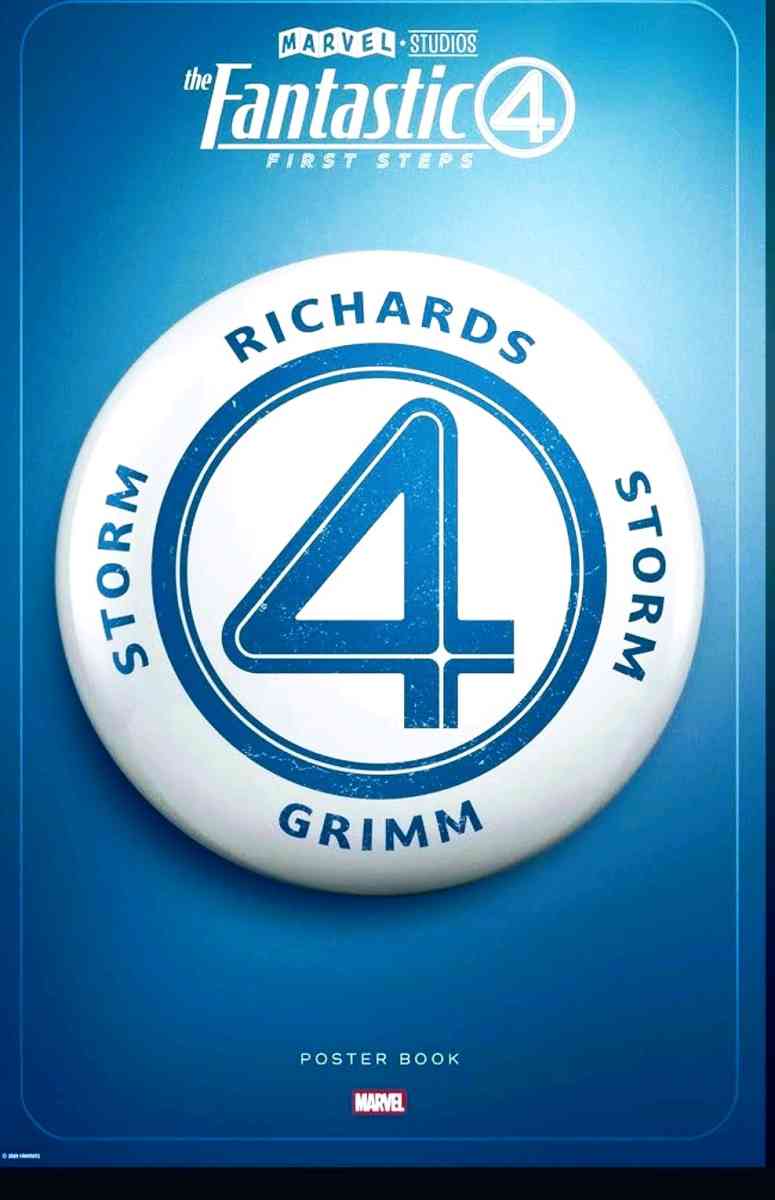 fantastic four first steps theatrical poster