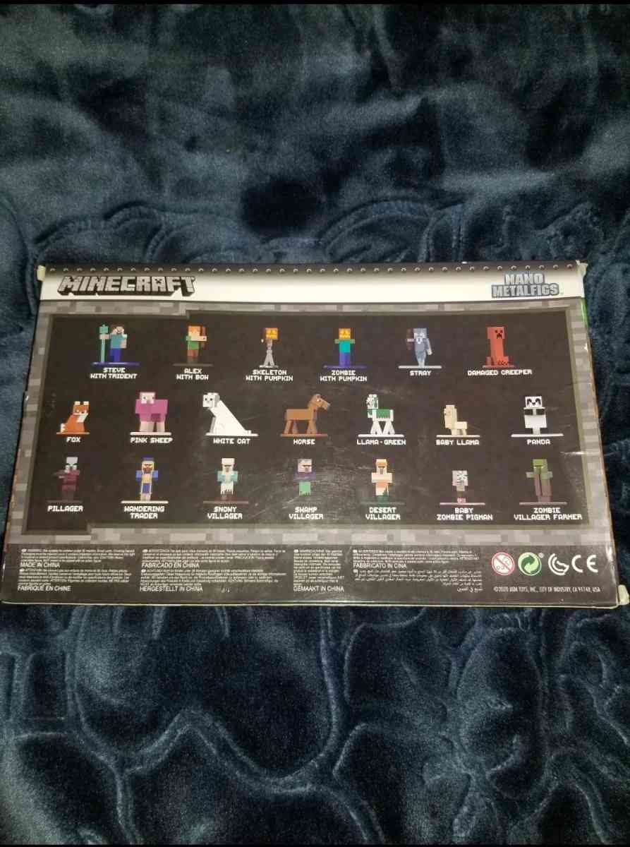 Minecraft Nano Metalfigs 20Pack NEW