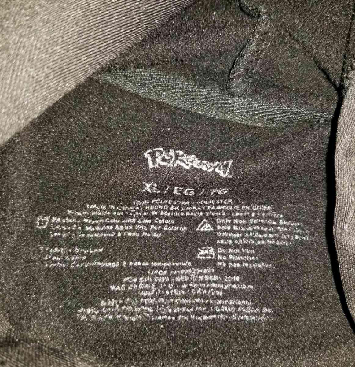 Pokemon Black Hoodie Kids XL Used