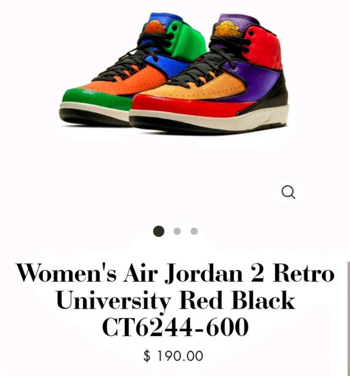 Womens Air Jordan 2 Retro - Asheville, North Carolina - FleaMarketBay