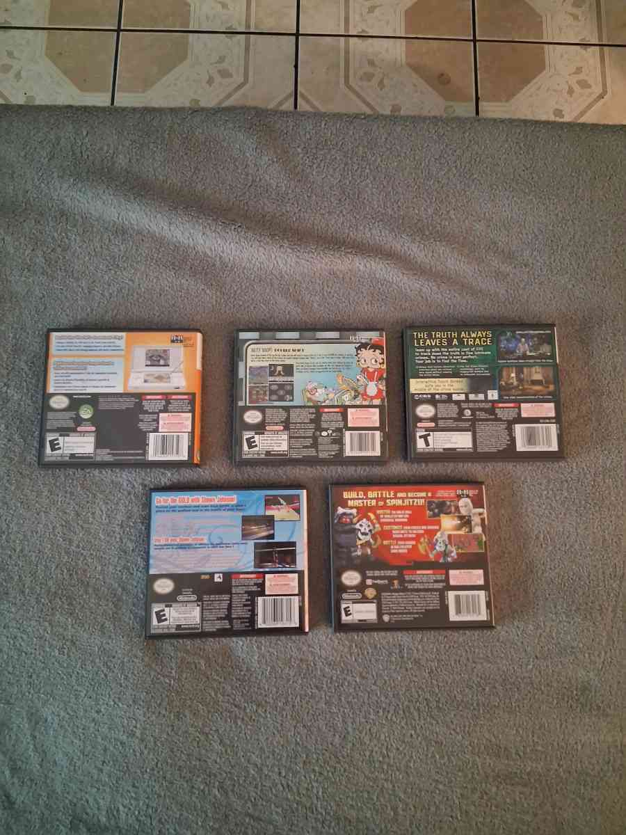 5 Nintendo DS Games for Nintendo DS