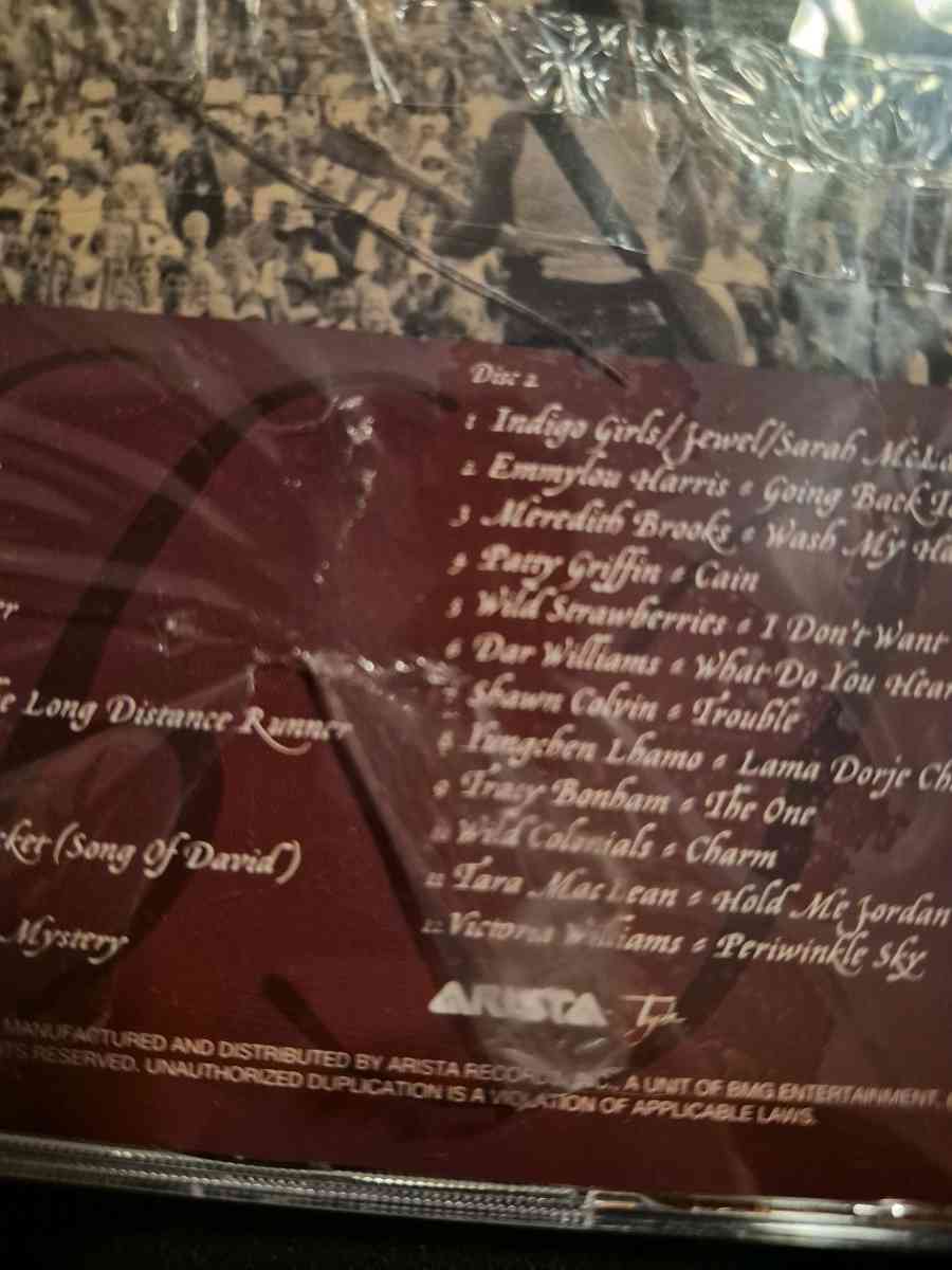 NEW IN PLASTIC Lilith Fair A CELEBRATION OF WOMEN IN MUSIC