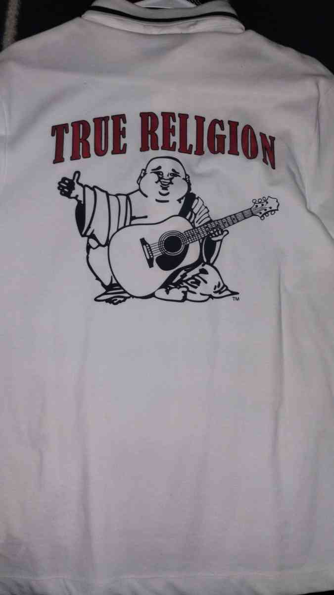 Buddha true religion collar shirt
