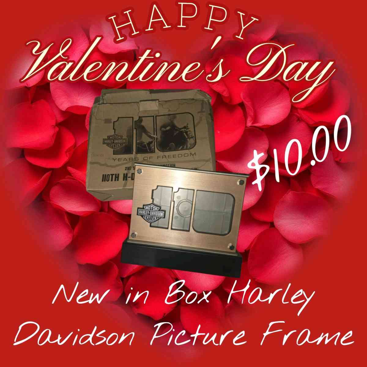 Harley Davidson 110th Anniversary Picture Frame - Carbondale, Illinois - FleaMarketBay
