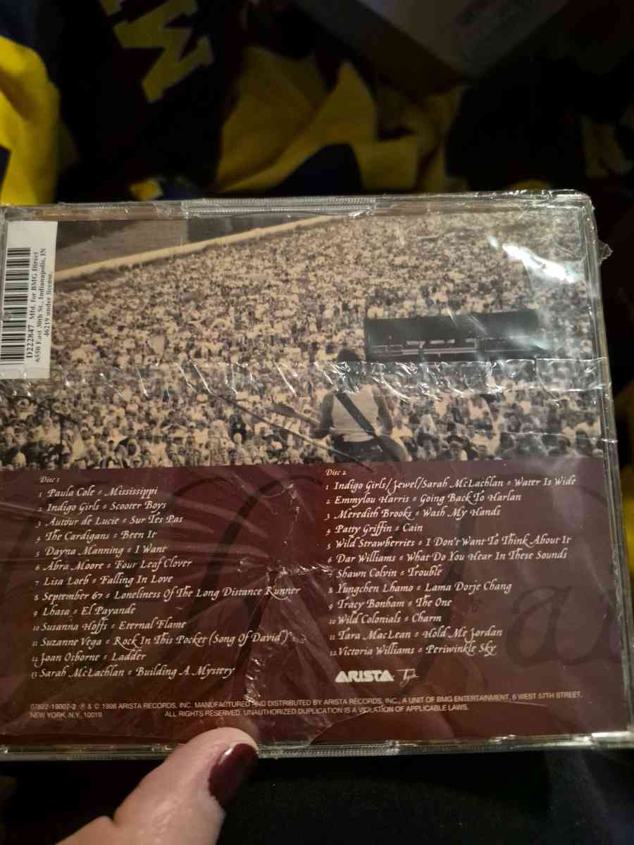 NEW IN PLASTIC Lilith Fair A CELEBRATION OF WOMEN IN MUSIC