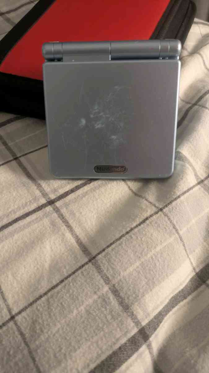Game Boy Advance SP Model AGS101 with Case and Charger