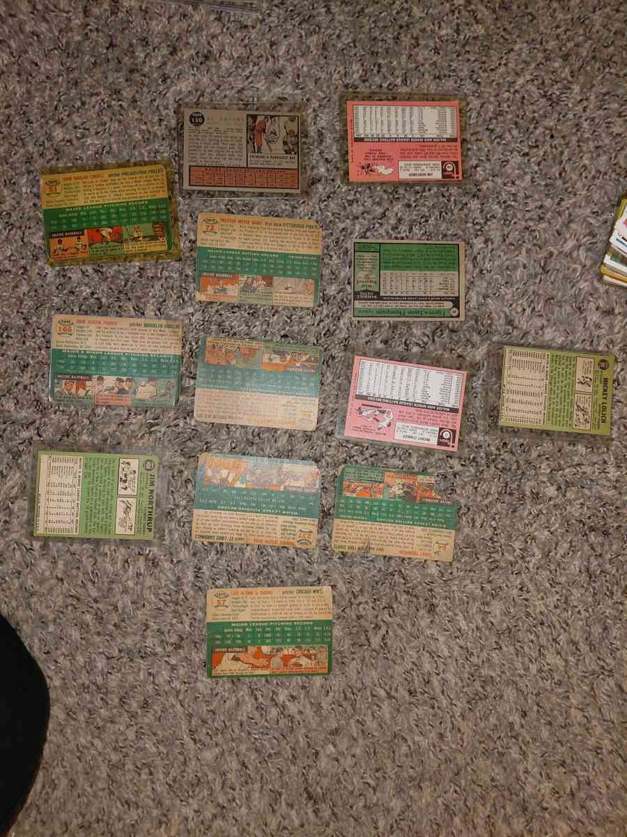 Baseball cards