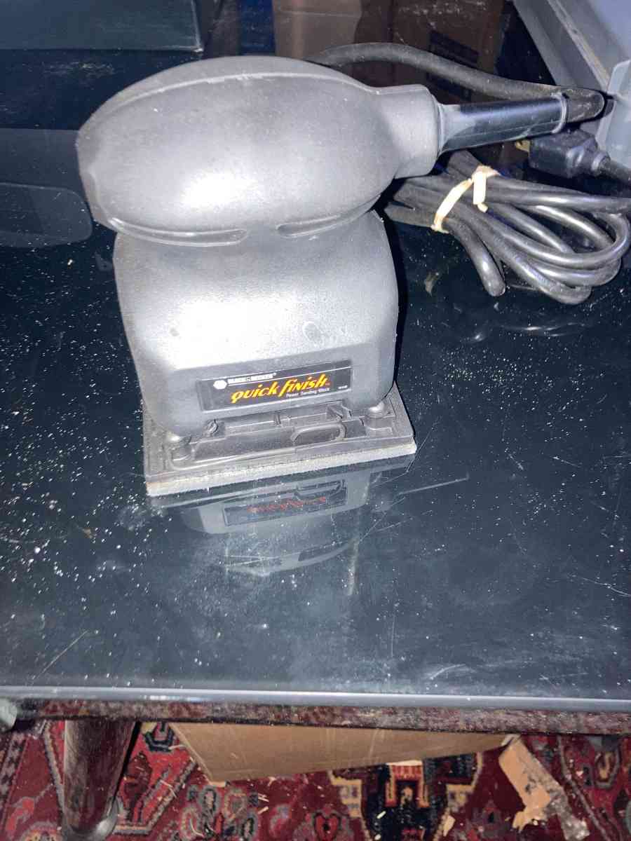 Black  Decker Quick Finish Power Sanding Block