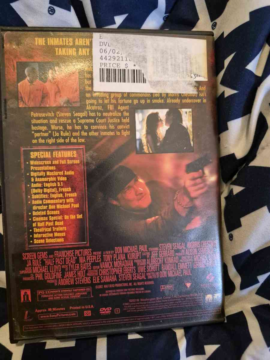 USED Half Past Dead DVD