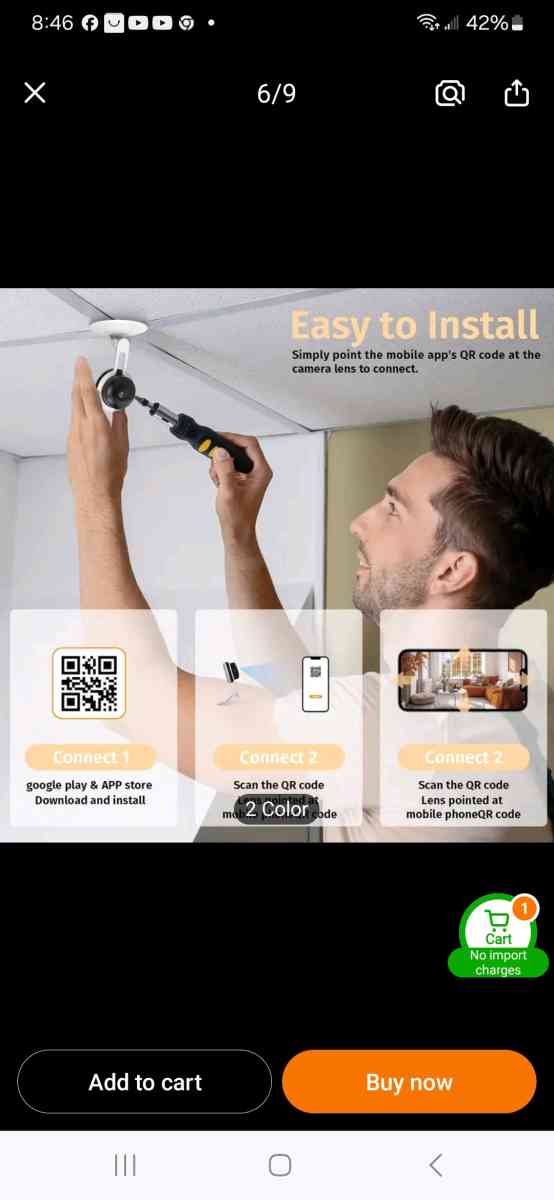 Brand New Indoor Security Camera