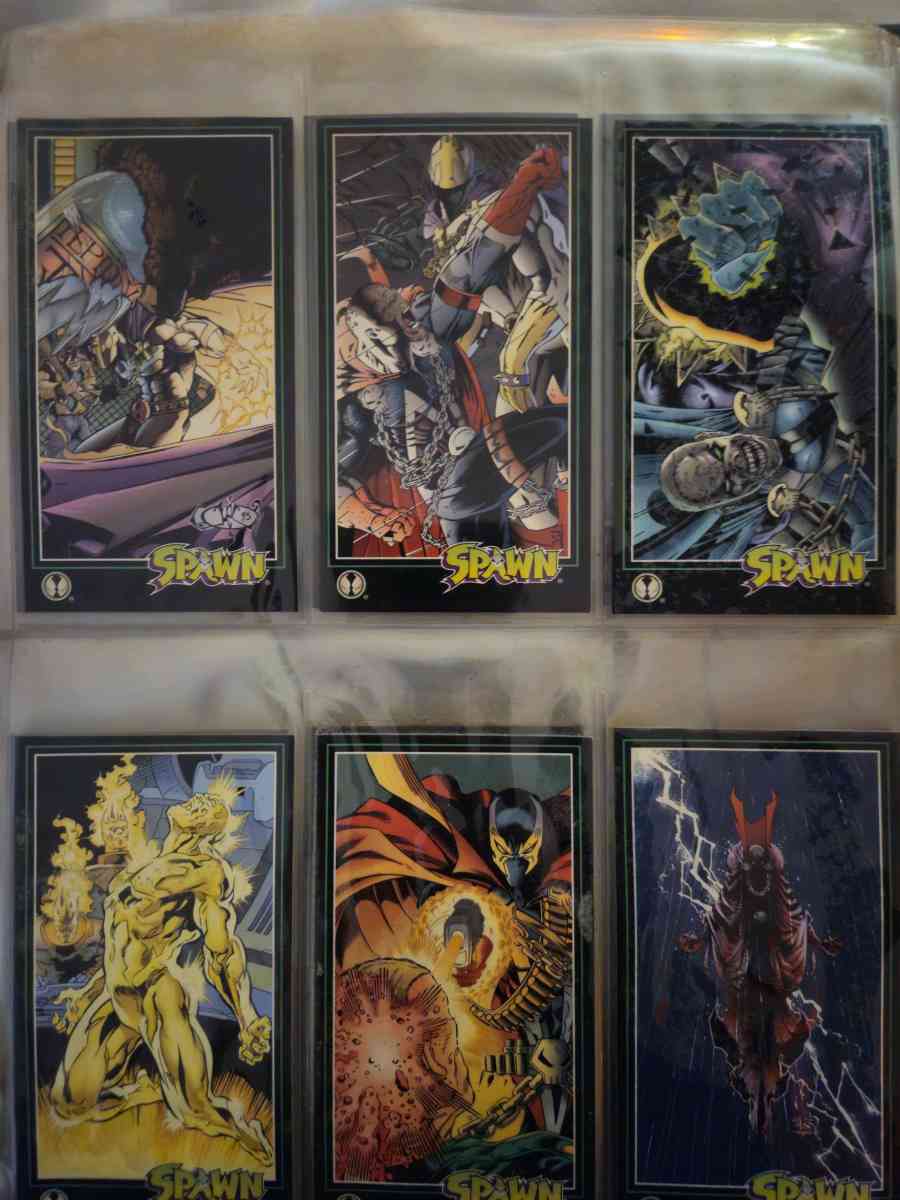 spawn collectible cards whole collection