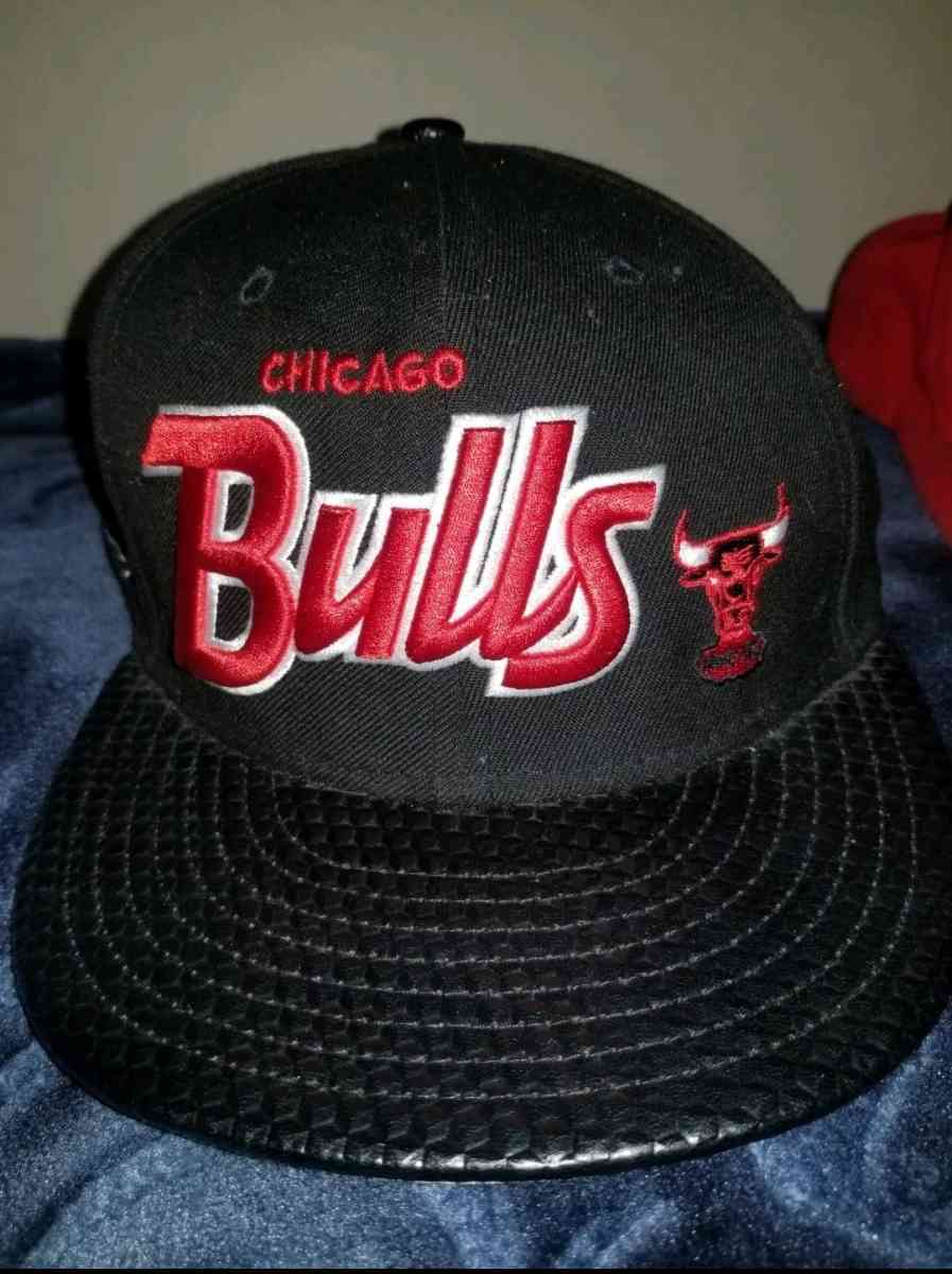 Lot of 3 Basketball Caps Chicago Bulls Pirates Chicago Bulls
