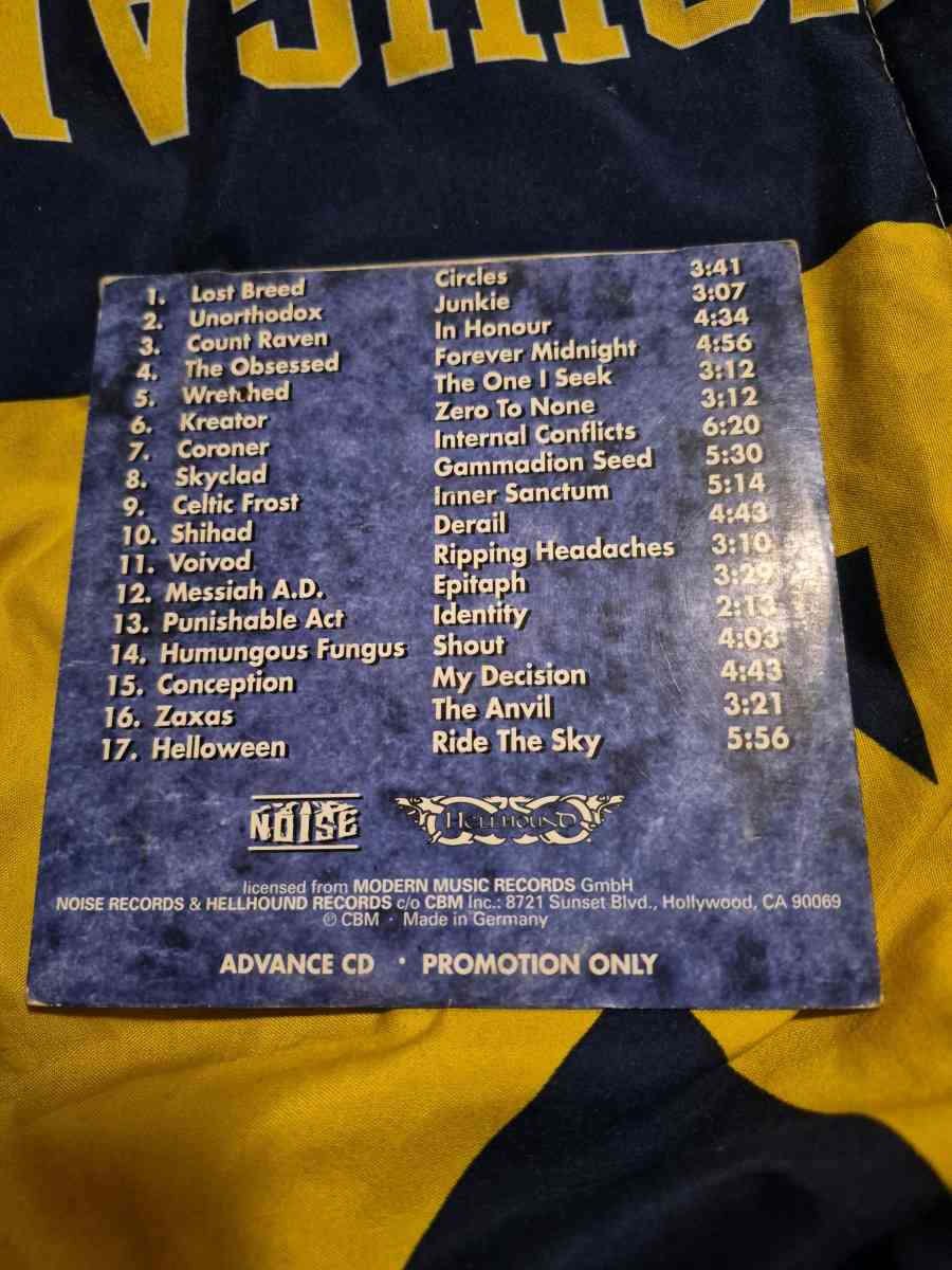 USED Pure NOISE compilation CD