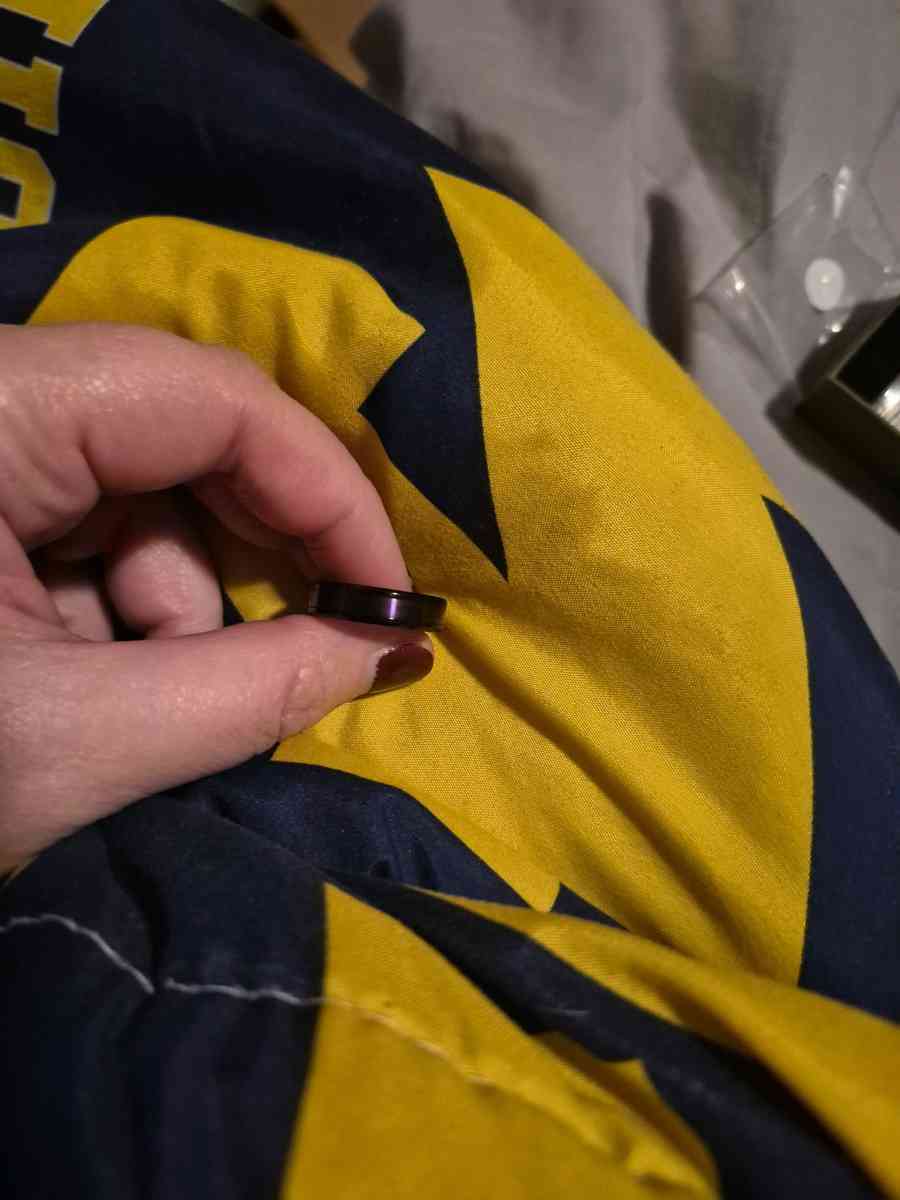 BRAND NEW HIS QUEEN Comfort fit purple band size 9