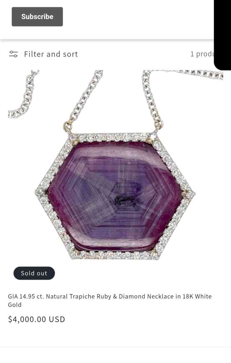 trapishe ruby - Bakersfield, California - FleaMarketBay