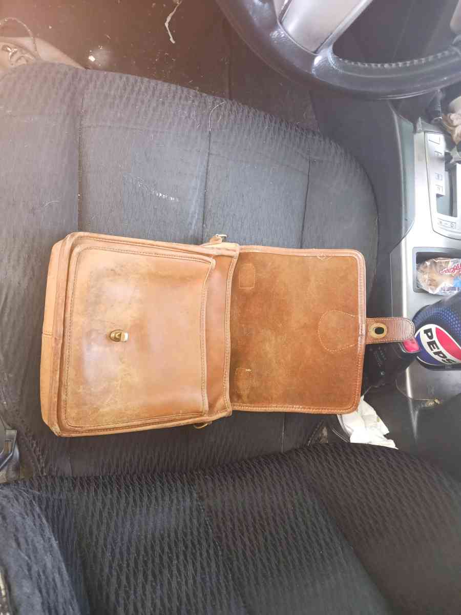 original Coach bag genuine leather