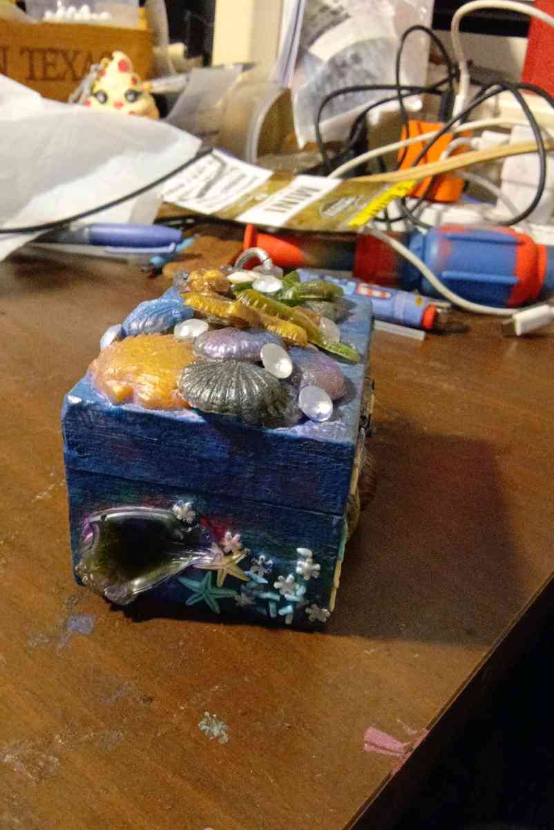 under the Sea trinket box