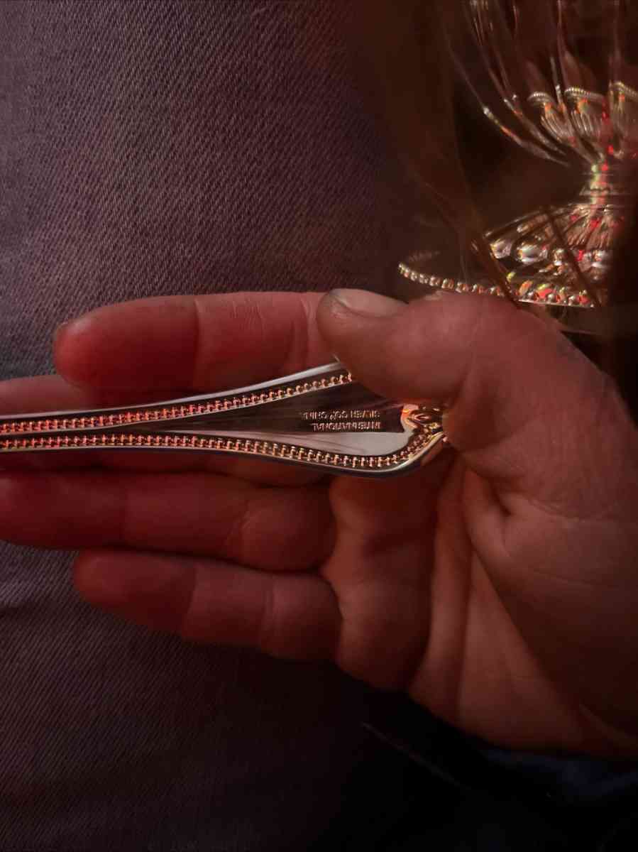 silver plated gravy boat