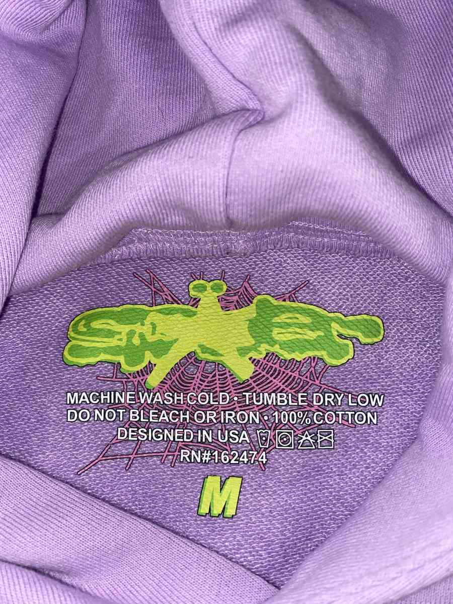 Purple Sp5der Hoodie