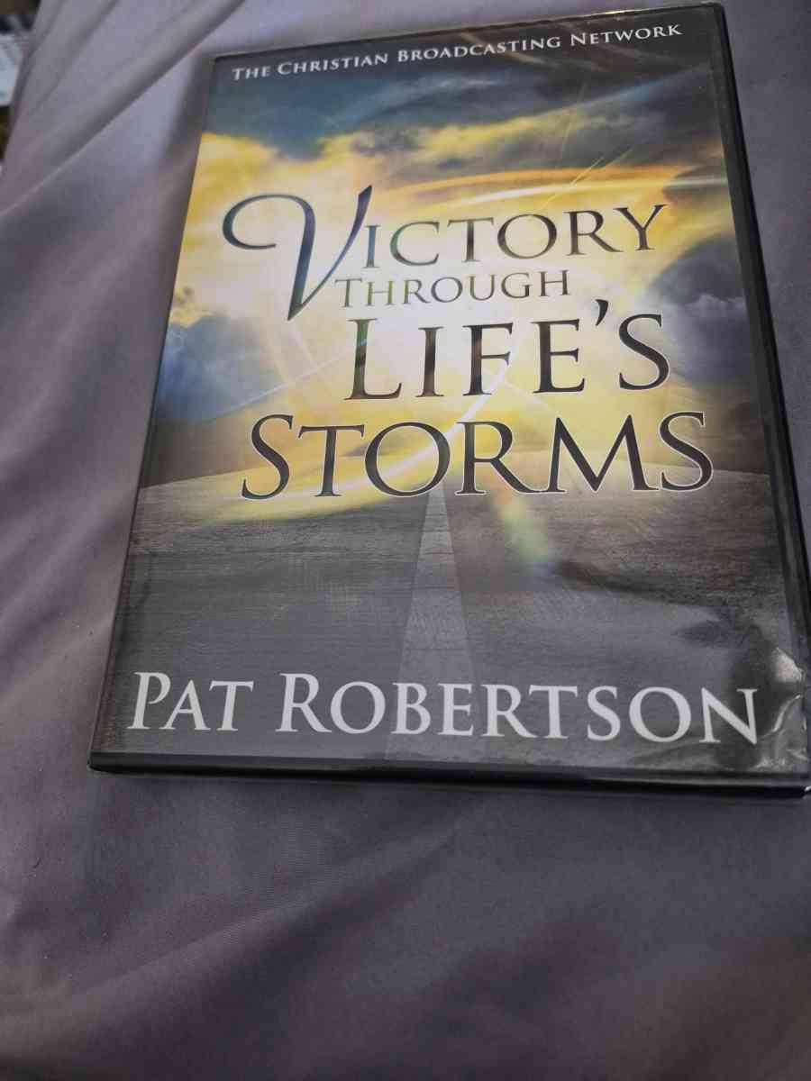 BRAND NEW SEALED Victory Through Lifes Storms Pat Robertson