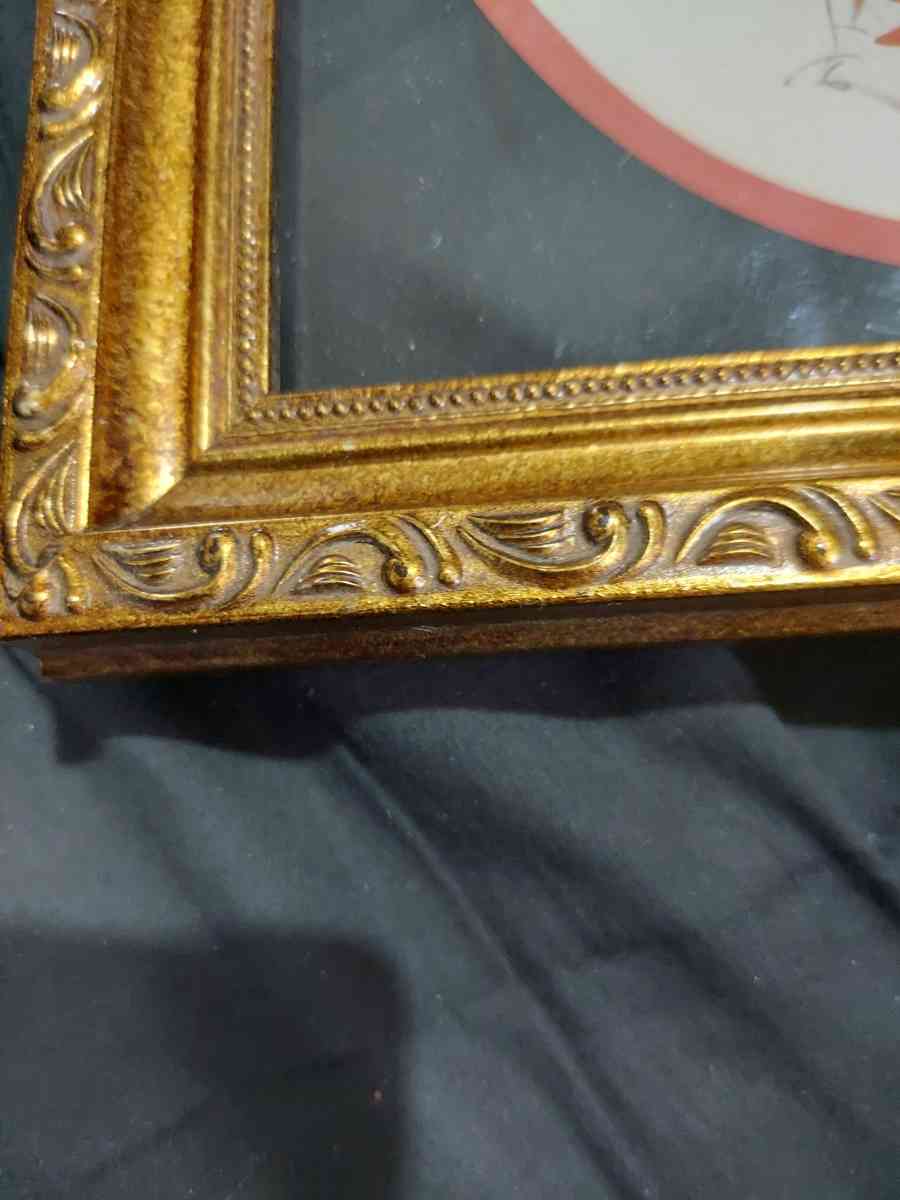 Antique Ornate Baroq Wood Frame w1900sHarrison Fischer Print