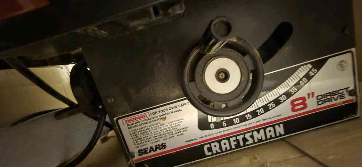 Craftsman Tablesaw