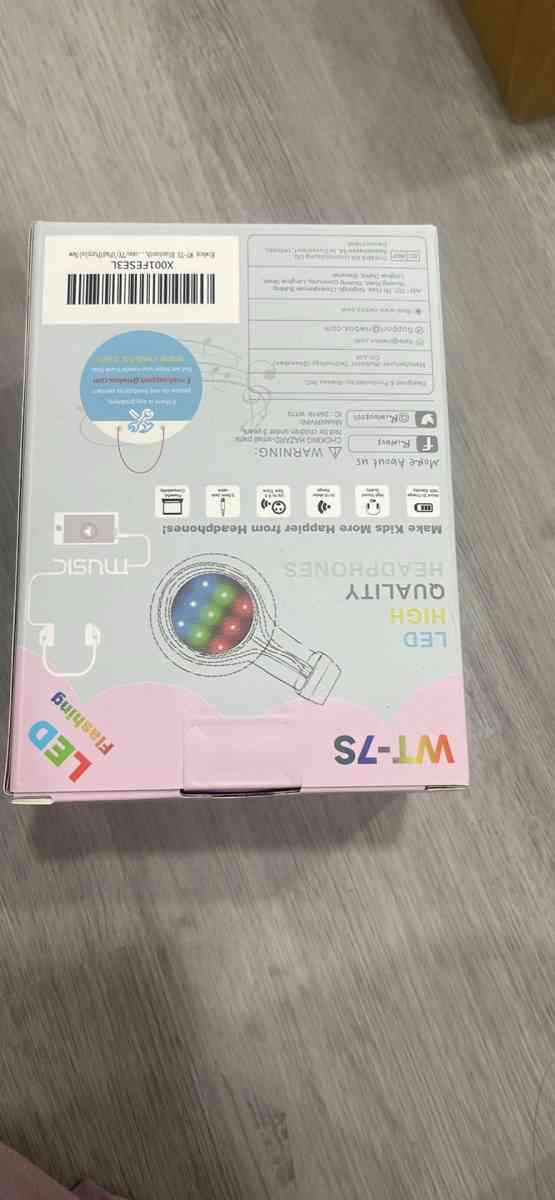 Kids Bluetooth Headphones Light Up