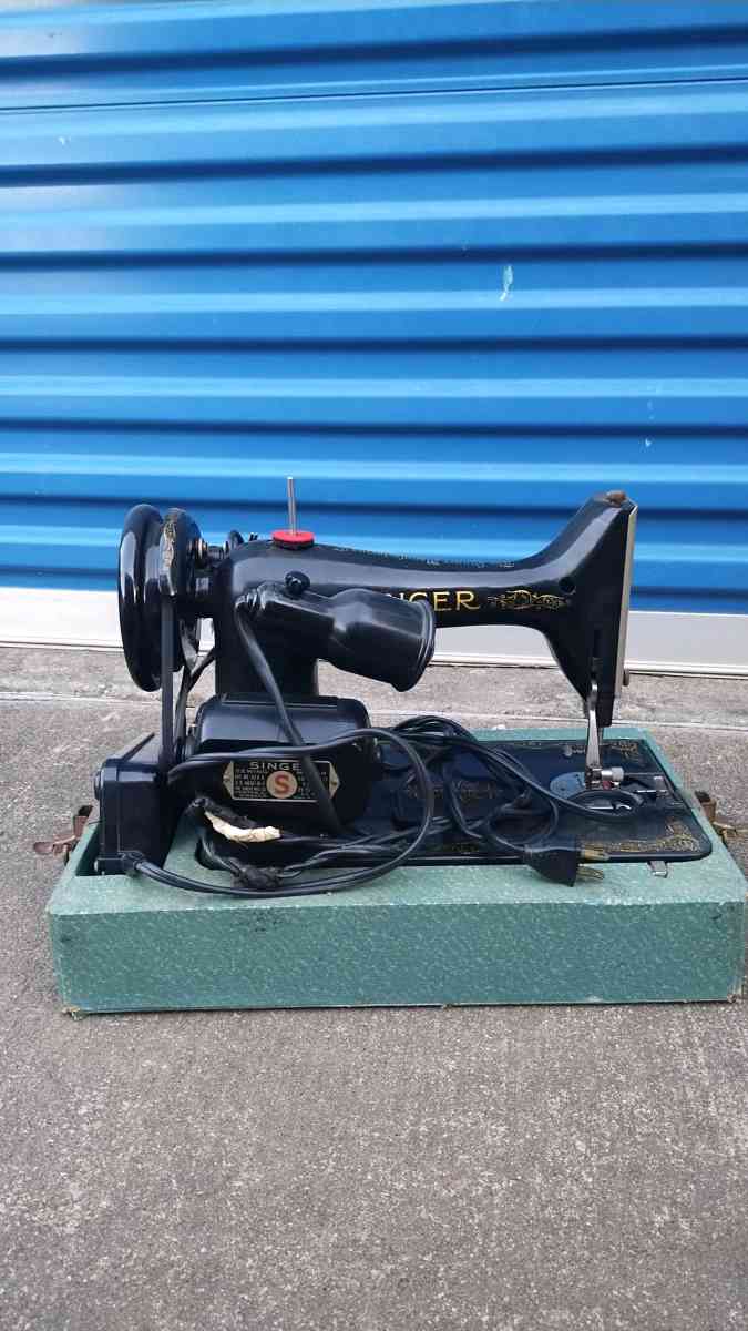 vintage sewing machine