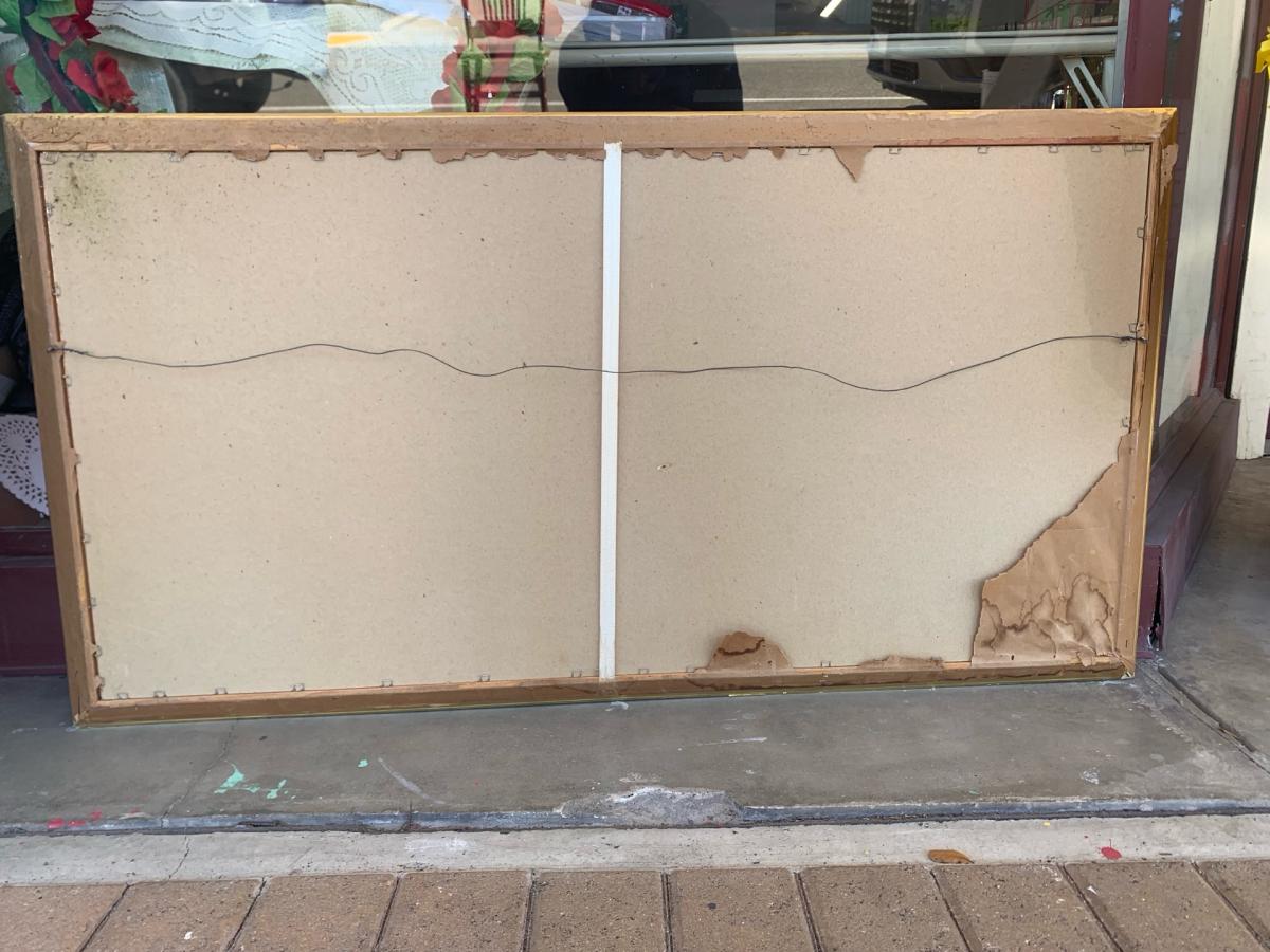 ocean wave portrait by L Pierre Bottemer - Mercedes, Texas - FleaMarketBay