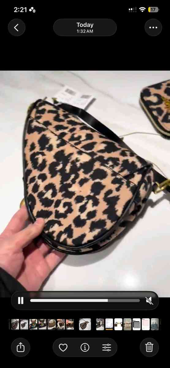 Dior monogram handbag luxury bag