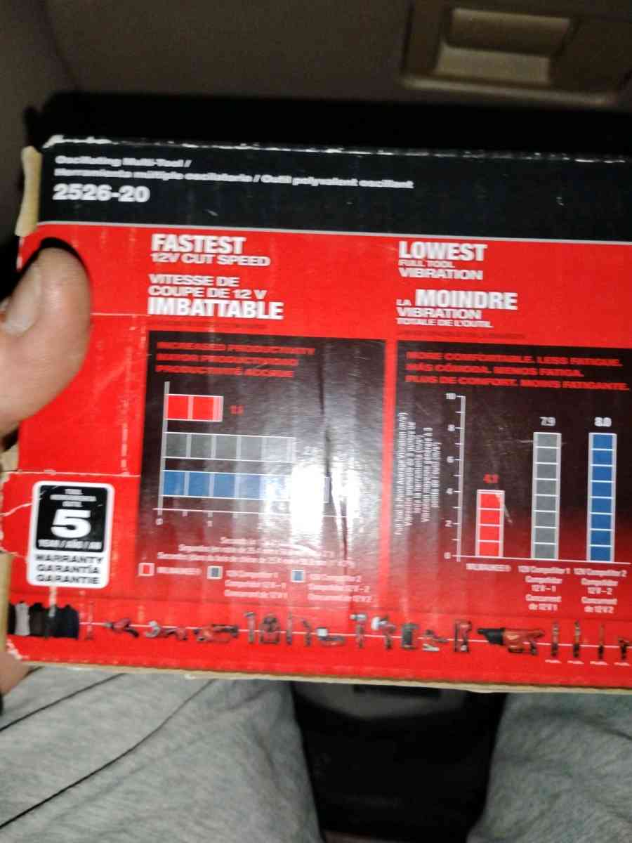 Milwaukee M12 Oscillating Multi tool