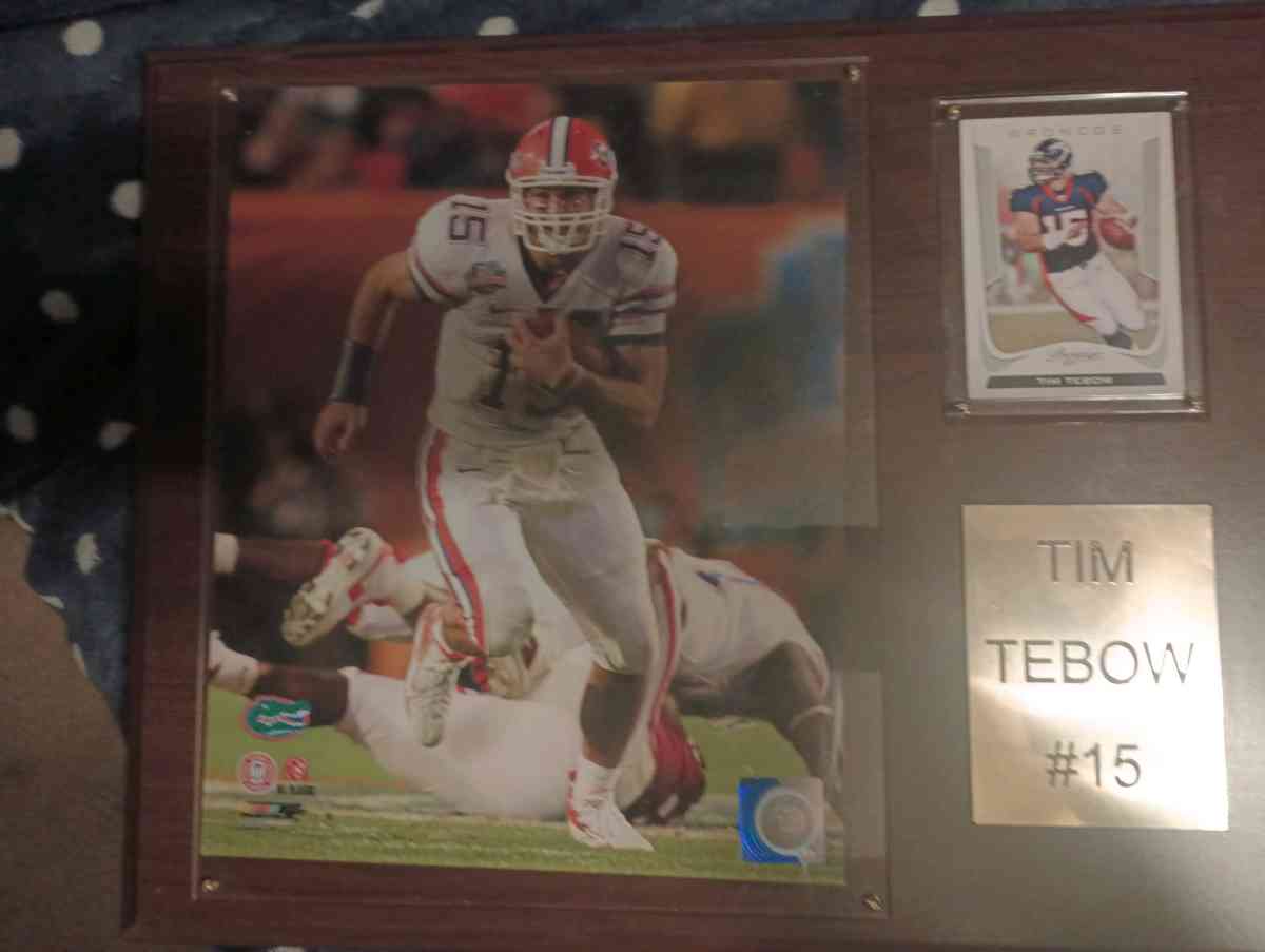 Tim Tebow  Collectable  plaque