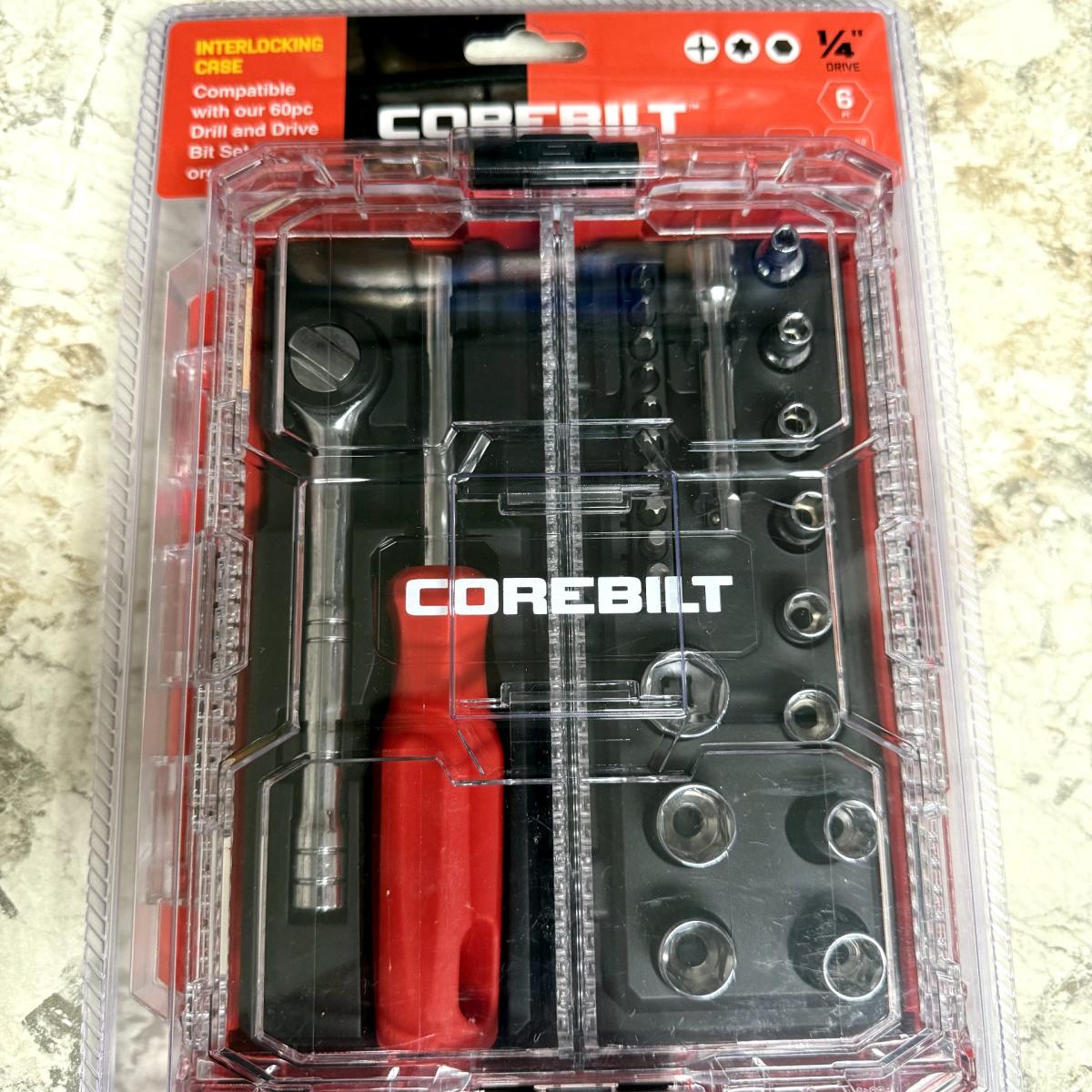 COREBILT 24 PIECES  TOOL SET