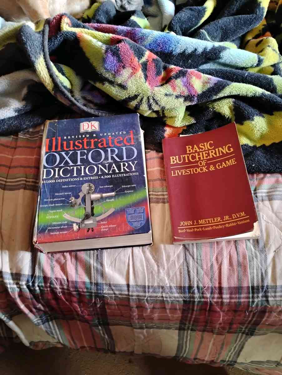 oxford dictionary and basic butcher book
