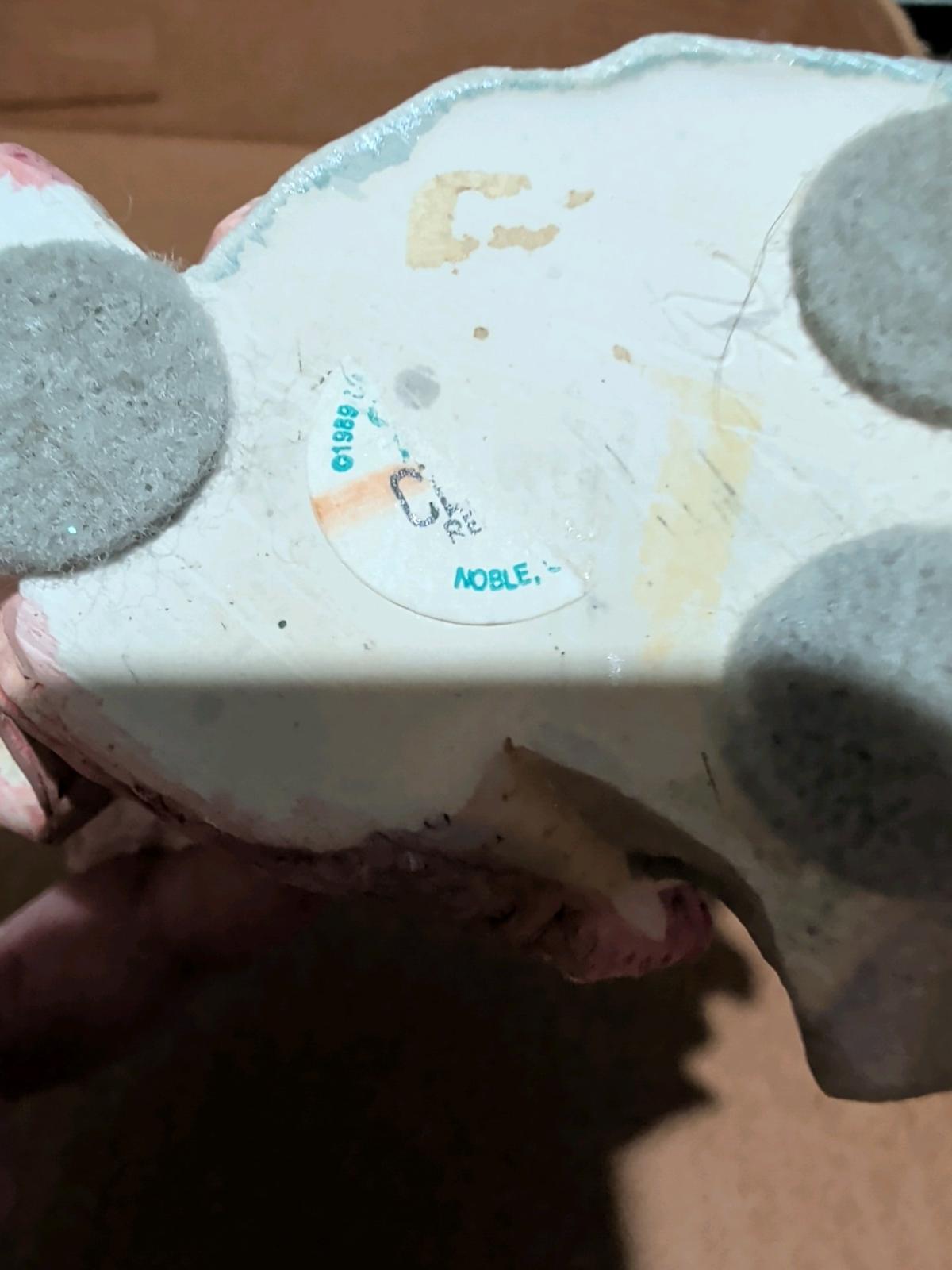 Vintage Ceramic Collectible Angel Candleholder Figurine - Saint Louis, Missouri - FleaMarketBay