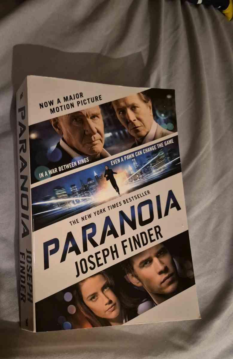 BRAND NEW COPY Of Paranoia by Joseph Finder