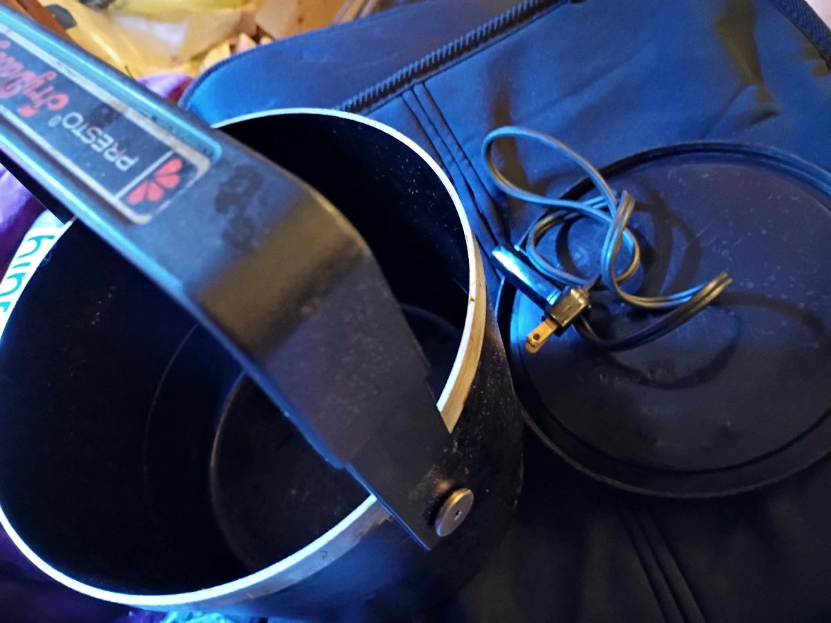 vintage fry daddy deep fryer