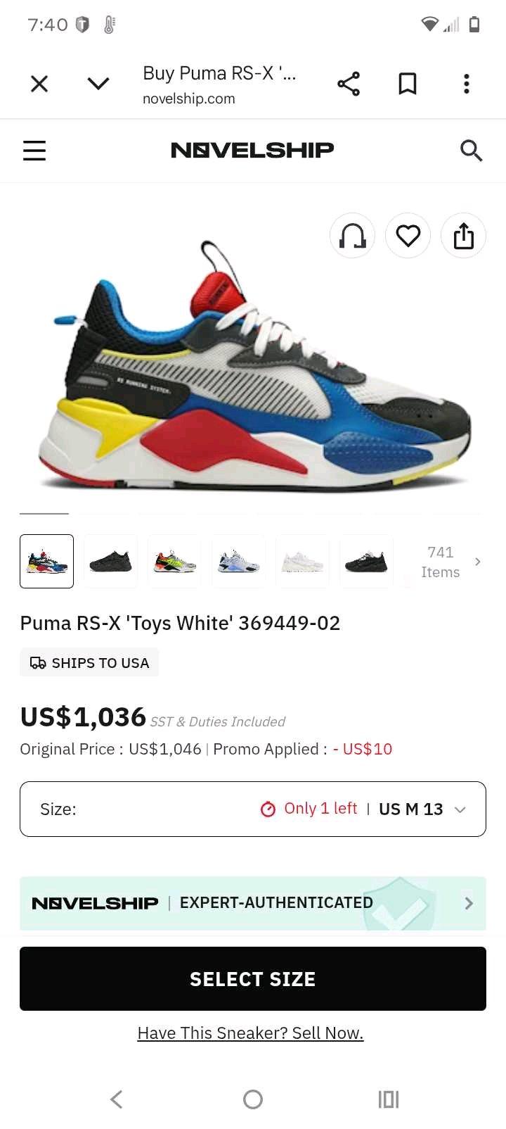 size 8 puma shoes - Gaffney, South Carolina - FleaMarketBay